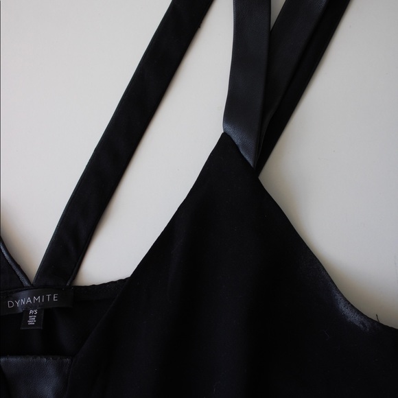 Dynamite Plunge Neck Blouse - Picture 3 of 5